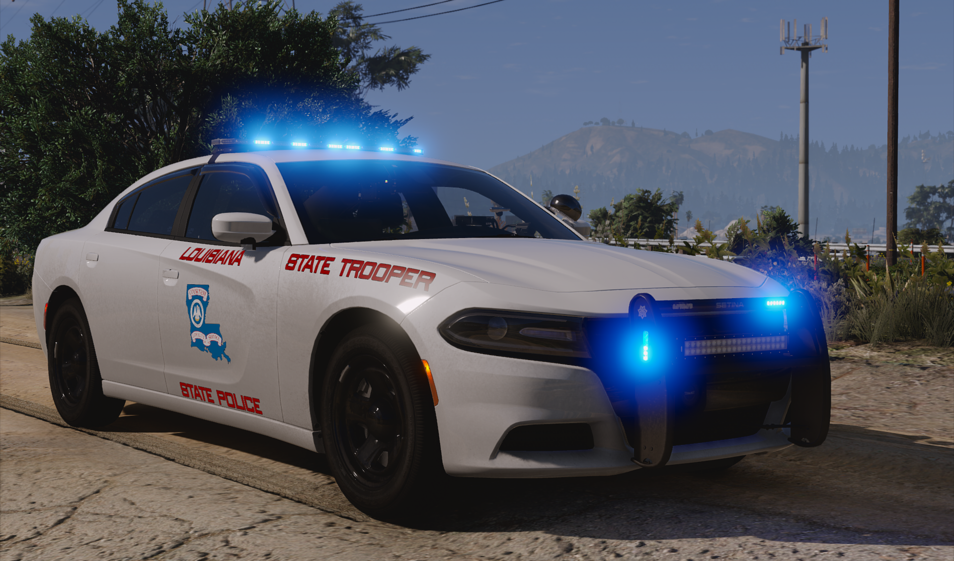 Louisiana State Police Sports Sedan